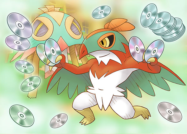 File:Hawlucha's Fighting Moves artwork PSMD.png