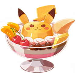 File:Café Mix Pikachu Fruit Flan.png