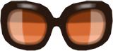 File:SM Oversized Sunglasses Brown f.png