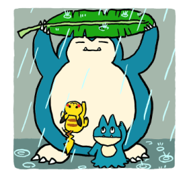 File:LINE Sticker Set Jolly Snorlax-33.png