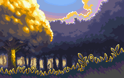 File:HGSS Viridian Forest-Evening.png