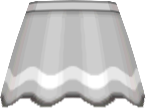 File:SM Bordered Flared Skirt Gray f.png