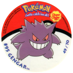 File:Pokémon Stickers series 1 Chupa Chups Gengar 49.png