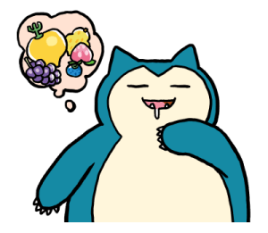 File:LINE Sticker Set Jolly Snorlax-14.png
