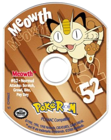 File:Meowth PokéROM disc.png