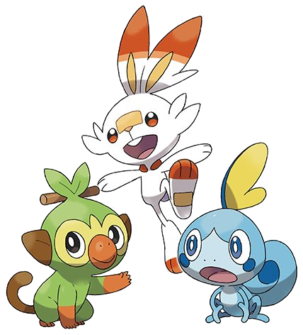 File:Grookey Scorbunny and Sobble Spirit.png