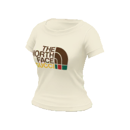 File:GO The North Face x Gucci T-Shirt female.png