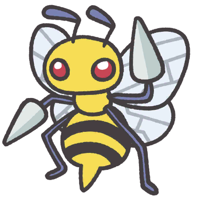 File:015Beedrill Smile.png