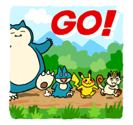 File:LINE Sticker Set Jolly Snorlax-37.png