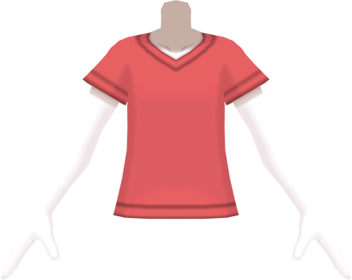 File:SM Plain Tee Red m.png