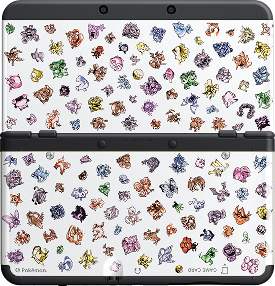 File:New 3DS cover plates Red Green.png