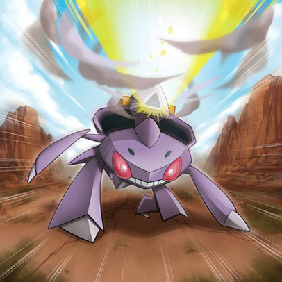 File:Genesect promotional art.png