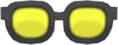 File:SM Mirrored Sunglasses Yellow f.png