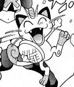 Meowth Team Rocket M10 manga.png