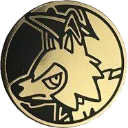 FLI Light Gold Lycanroc Coin.png