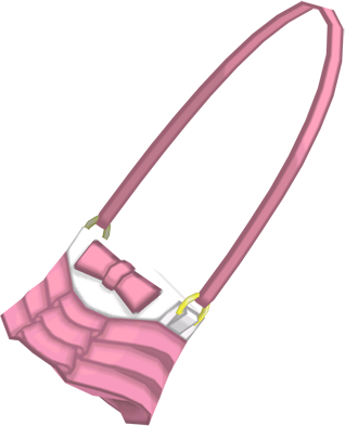 File:SM Ruffled Shoulder Bag Pink f.png