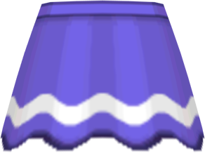 File:SM Bordered Flared Skirt Purple f.png