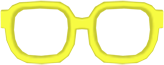 File:SM Horn-Rimmed Glasses Yellow f.png