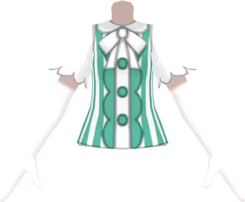 File:SM Striped Ruffled Blouse Green f.png