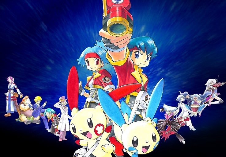 File:W Mission Story Pokémon Ranger the Comic characters.png