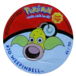 File:Pokémon Stickers series 1 Chupa Chups Weepinbell 41.png