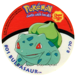 File:Pokémon Stickers series 1 Chupa Chups Bulbasaur 8.png
