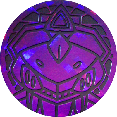 File:EVOBL Purple Genesect Coin.png