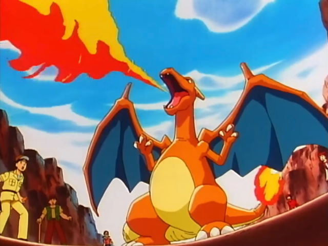 File:Ash Charizard newly evolved EP046.png
