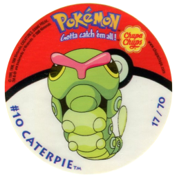 File:Pokémon Stickers series 1 Chupa Chups Caterpie 17.png