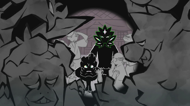File:The ''Loyal'' Three appear to steal Ogerpon's Masks.png