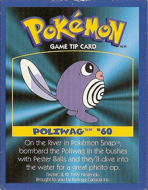Poliwag game tip card Kellogg.png