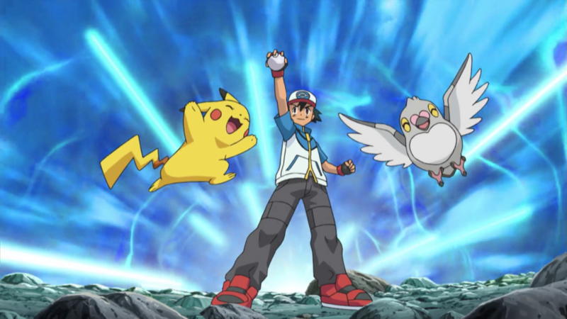 File:Ash catches Snivy.png
