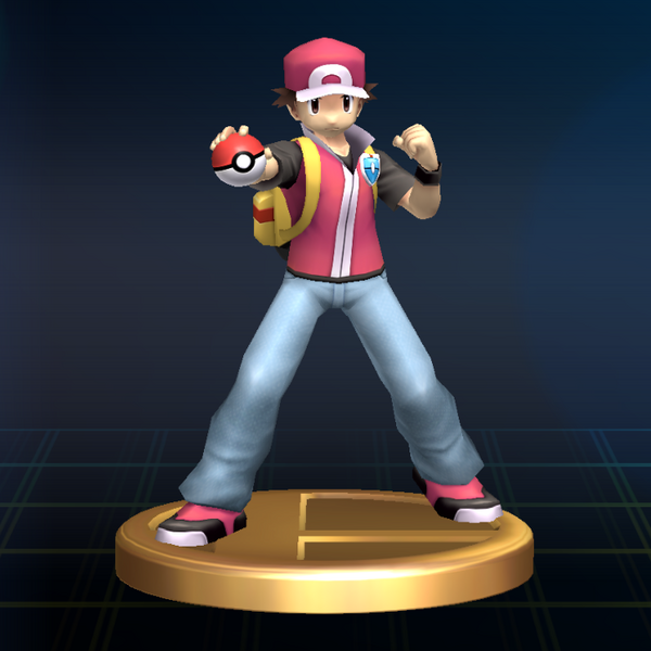 File:SSBB Trophy Pokemon Trainer Red.png
