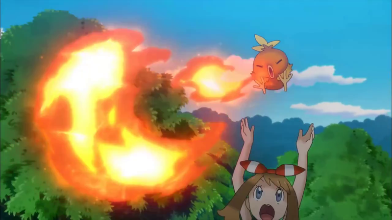 File:May Torchic Ember ORAS Trailer.png