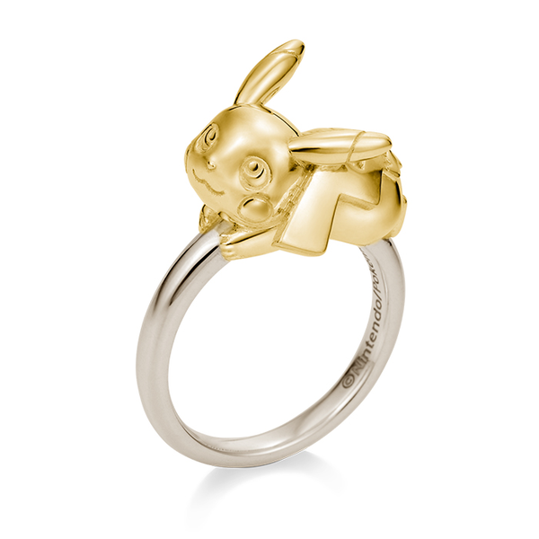 File:U-Treasure Ring Pikachu Yellow White Gold.png