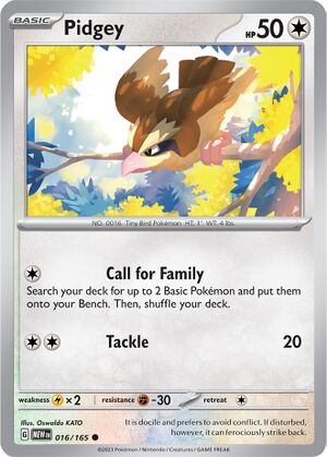 Pidgey16PokémonCard151.jpg