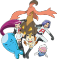 Team Rocket trio and Pokémon XY.png