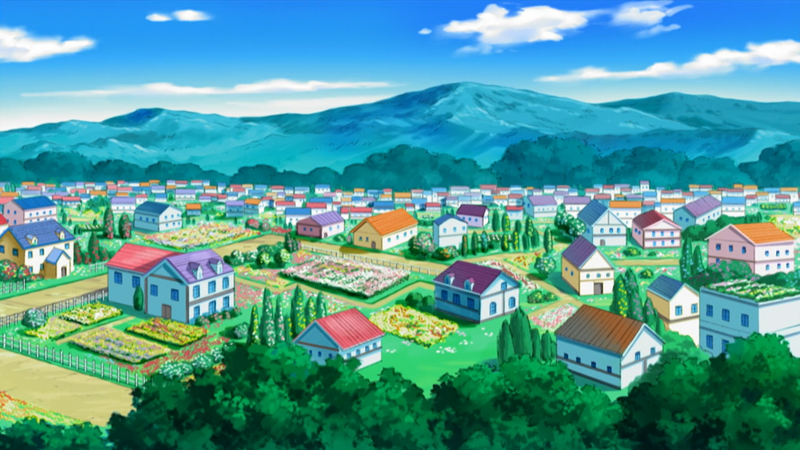 File:Floaroma Town anime.png