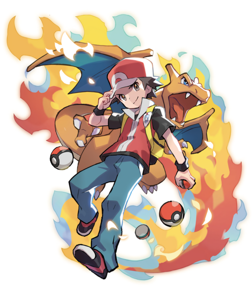 File:Red and his Charizard.png