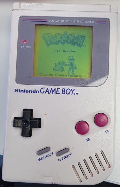 File:Game Boy DMG-01 Pokémon Red.jpg