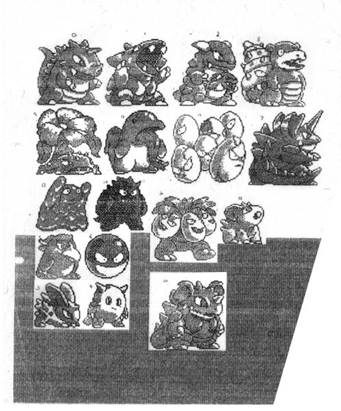 File:Capsule Monsters 1990 First Sprite Sheet.jpg