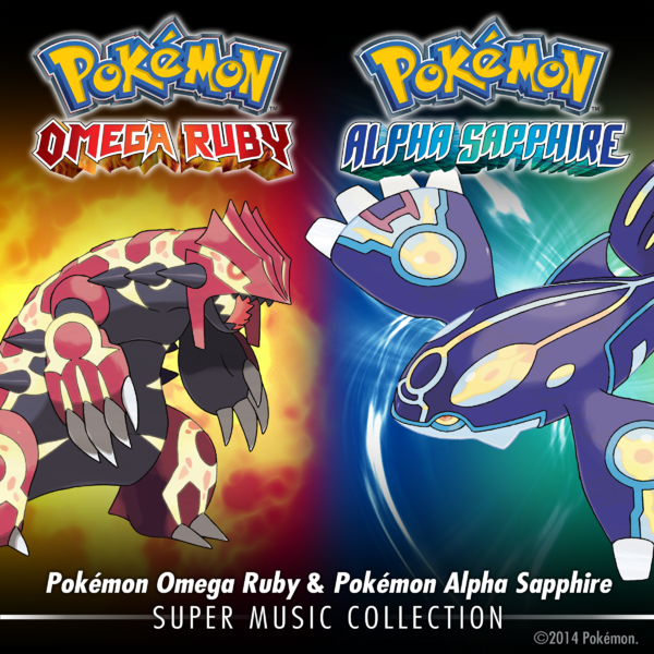 File:Pokémon Omega Ruby Pokémon Alpha Sapphire Super Music Collection.png