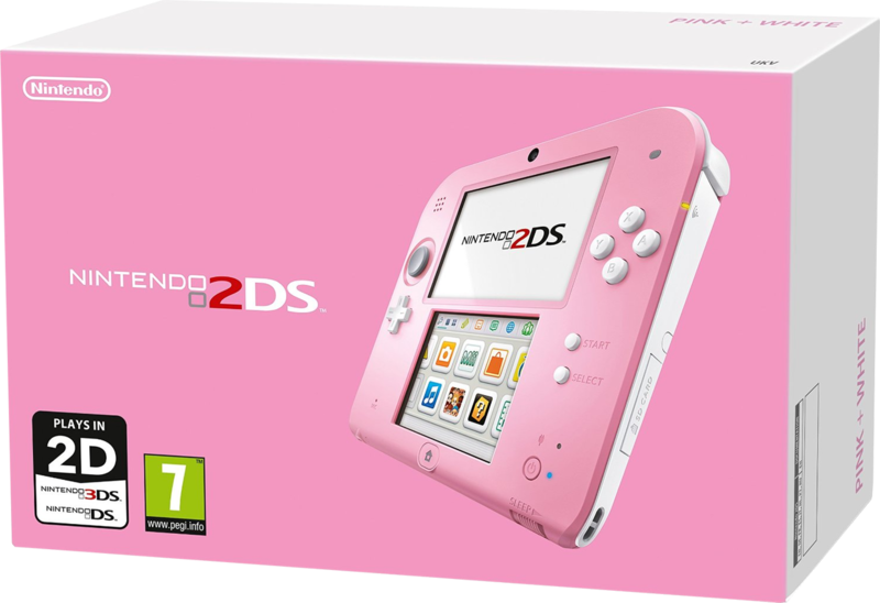 File:Nintendo 2DS Pink White box.png