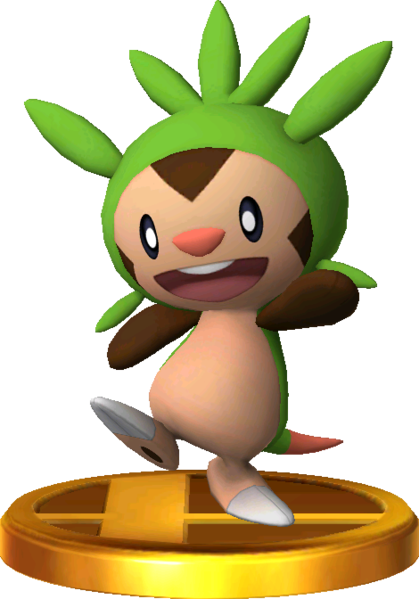 File:Chespin 3DS trophy SSB4.png