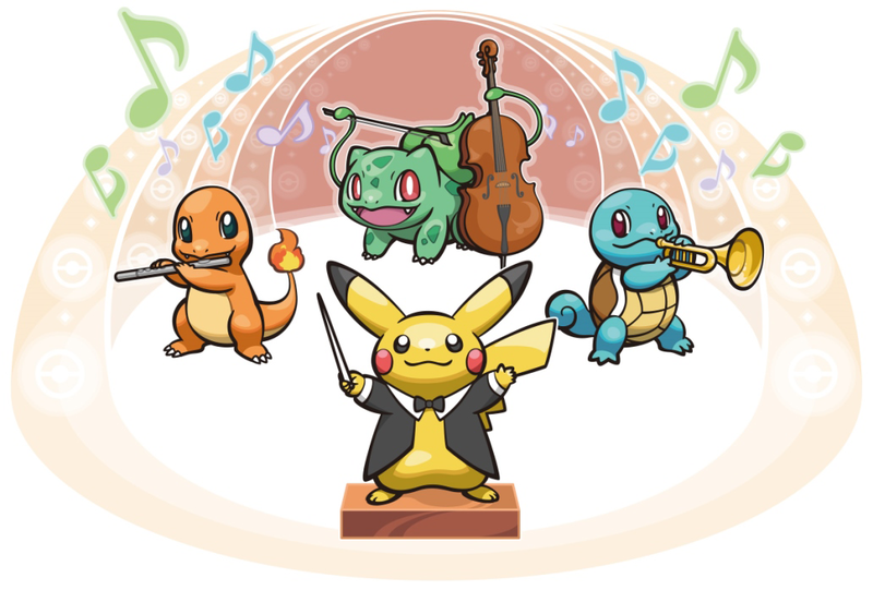 File:Pokémon Symphonic Evolutions artwork.png