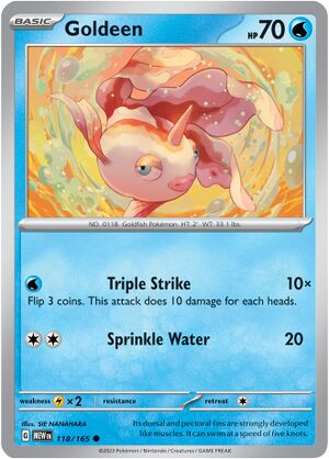 Goldeen118PokémonCard151.jpg