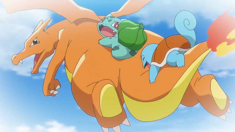 File:Ash Bulbasaur Charizard Squirtle.png
