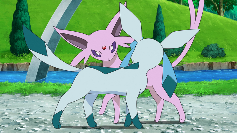 File:Eevee Evolution Lab Espeon Glaceon.png