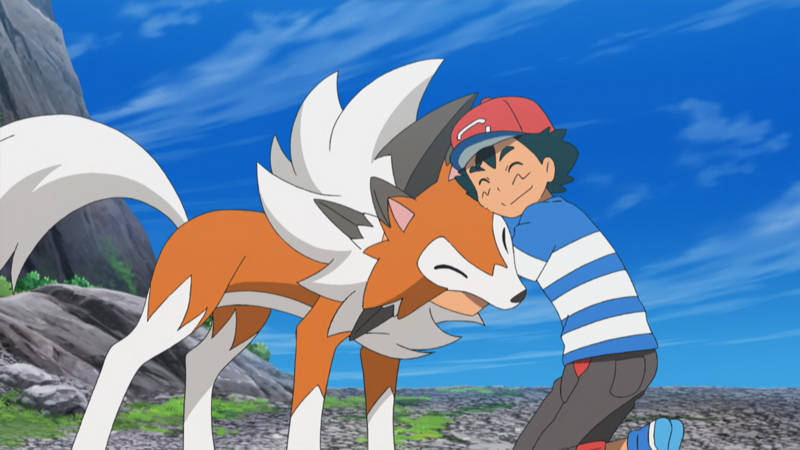 File:Ash and Lycanroc.png