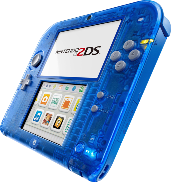File:Nintendo 2DS Transparent Blue Side.png